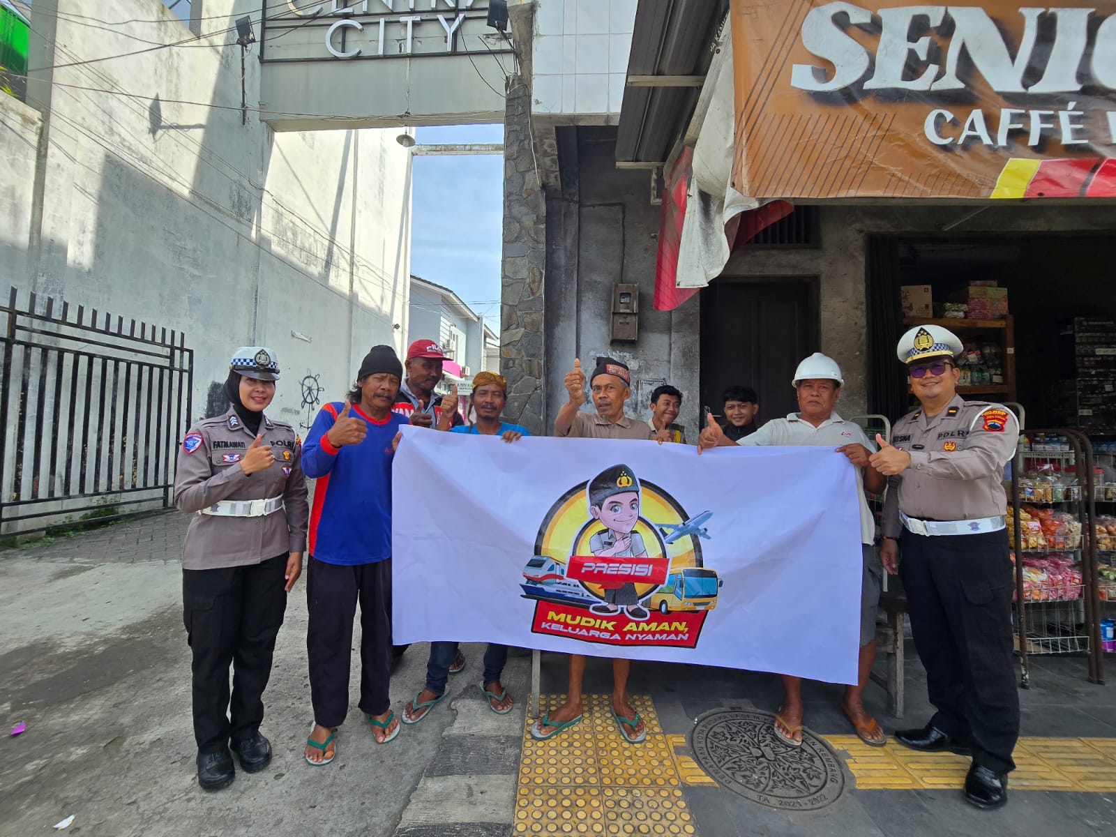 Menjelang Mudik, Sat Lantas Polres Rembang Gencar Sosialisasikan Mudik Aman, Keluarga Nyaman
