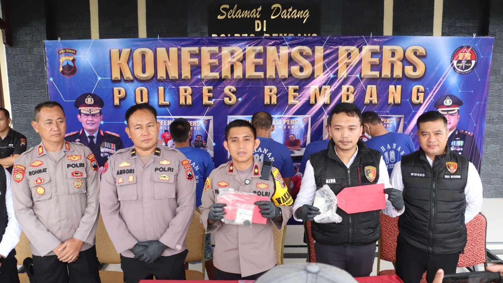 Dua Tersangka Curanmor Spesialis Pengajian Berhasil Di Bekuk Polres Rembang