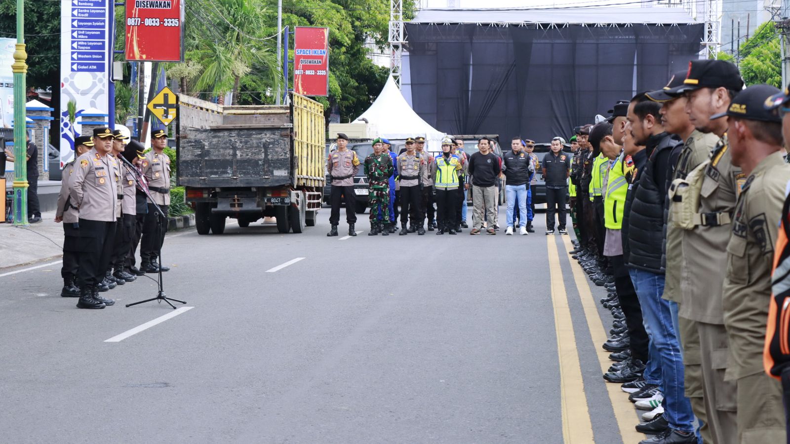 Polres Rembang, Melaksanakan Pengamanan Festival Thong Thong Klek 2025