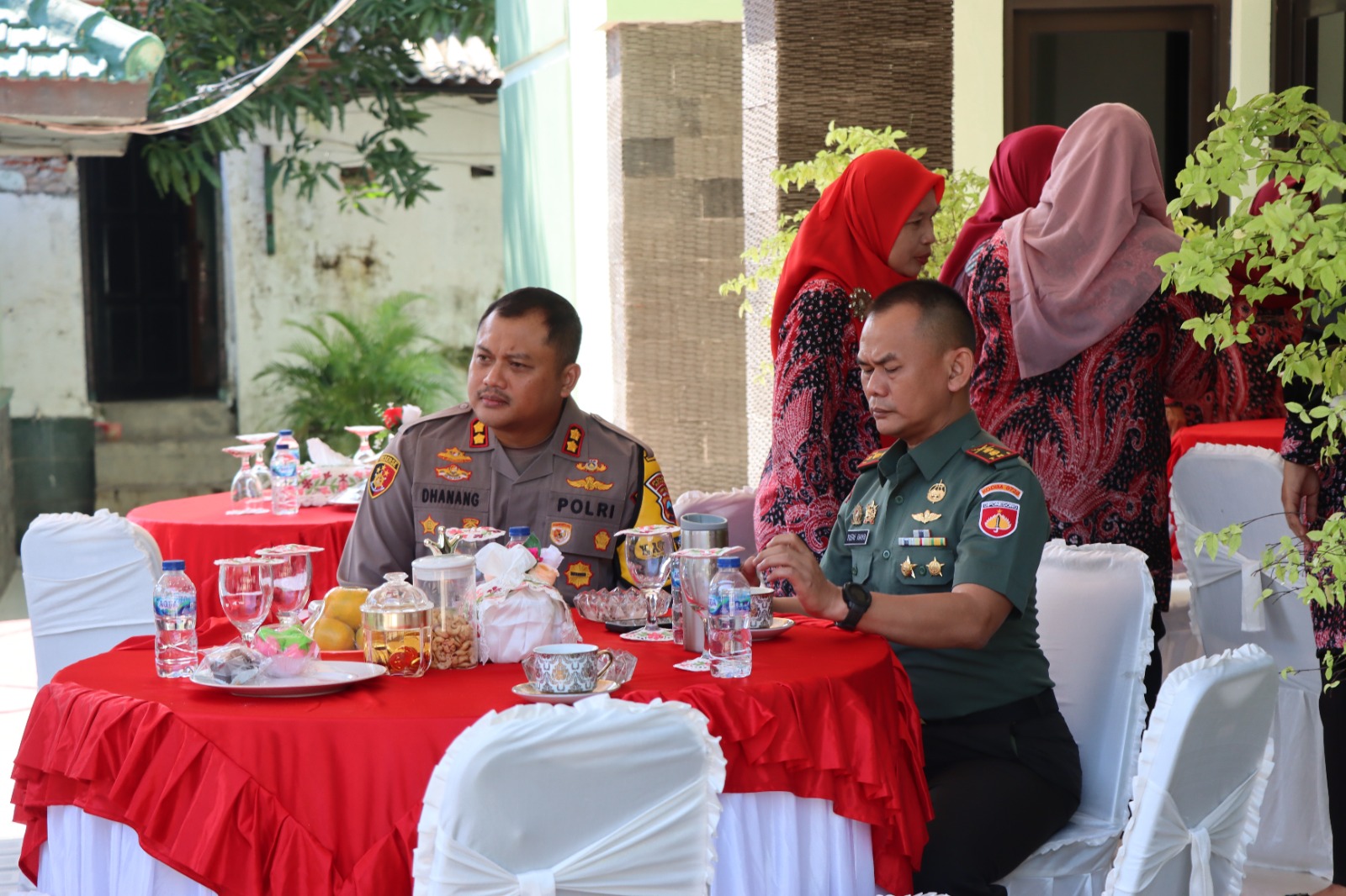 Mempererat Sinergitas Pasca Lebaran, Kapolres Rembang Beserta PJU Silahturahmi Di Kodim Rembang