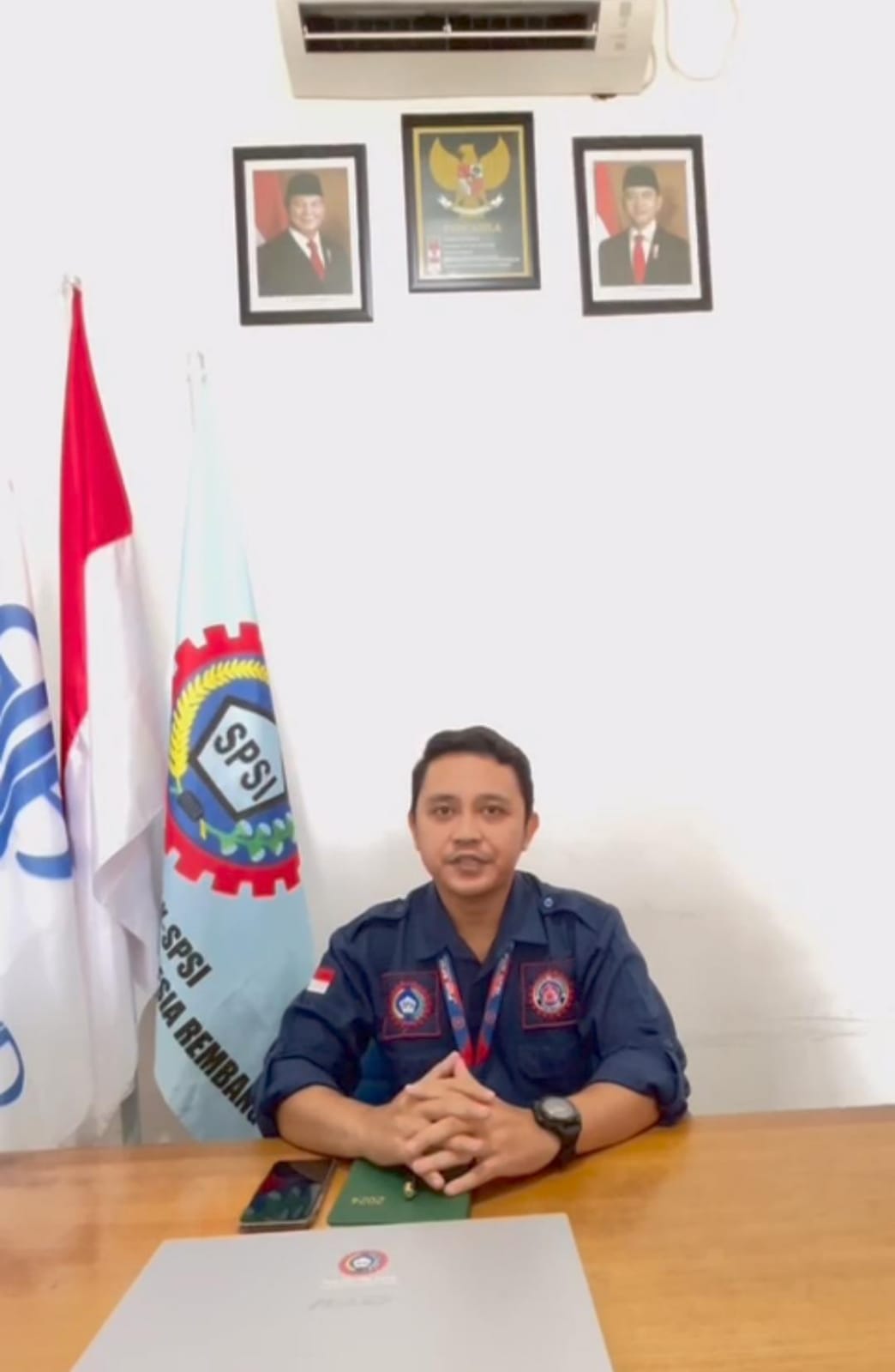 Aksi Buruh di Semarang Ternodai Oleh Kelompok Tak Dikenal, Beberapa Tokoh masyarakat dan Serikat Pekerja Rembang ( SPSI ) Angkat Bicara dan mengecam keras Atas tindakan para demonstrans terhadap  Polri