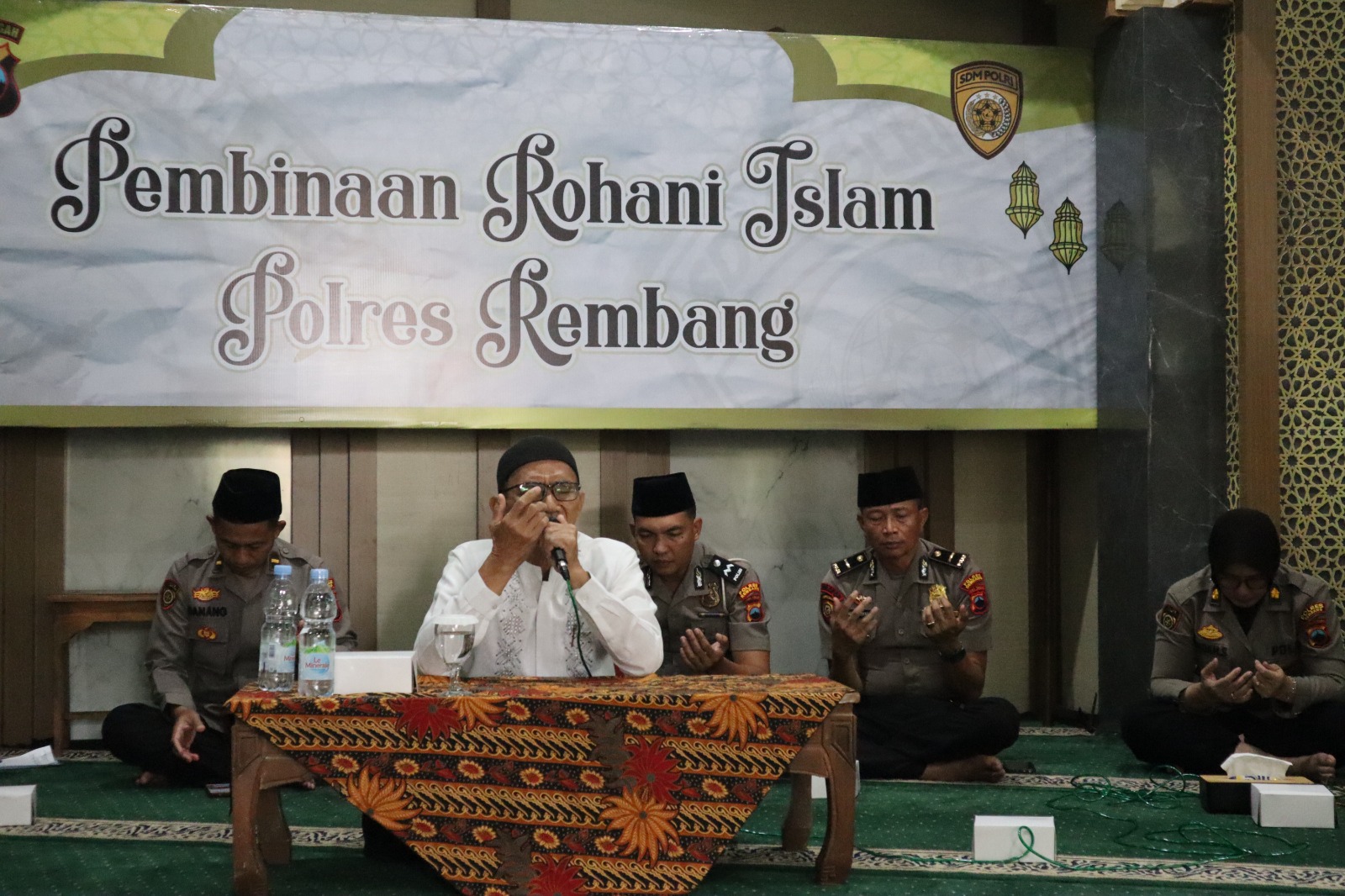 Doa Bersama Dan Pelepasan Calon Jamaah Haji Bagi Anggota Polres Rembang