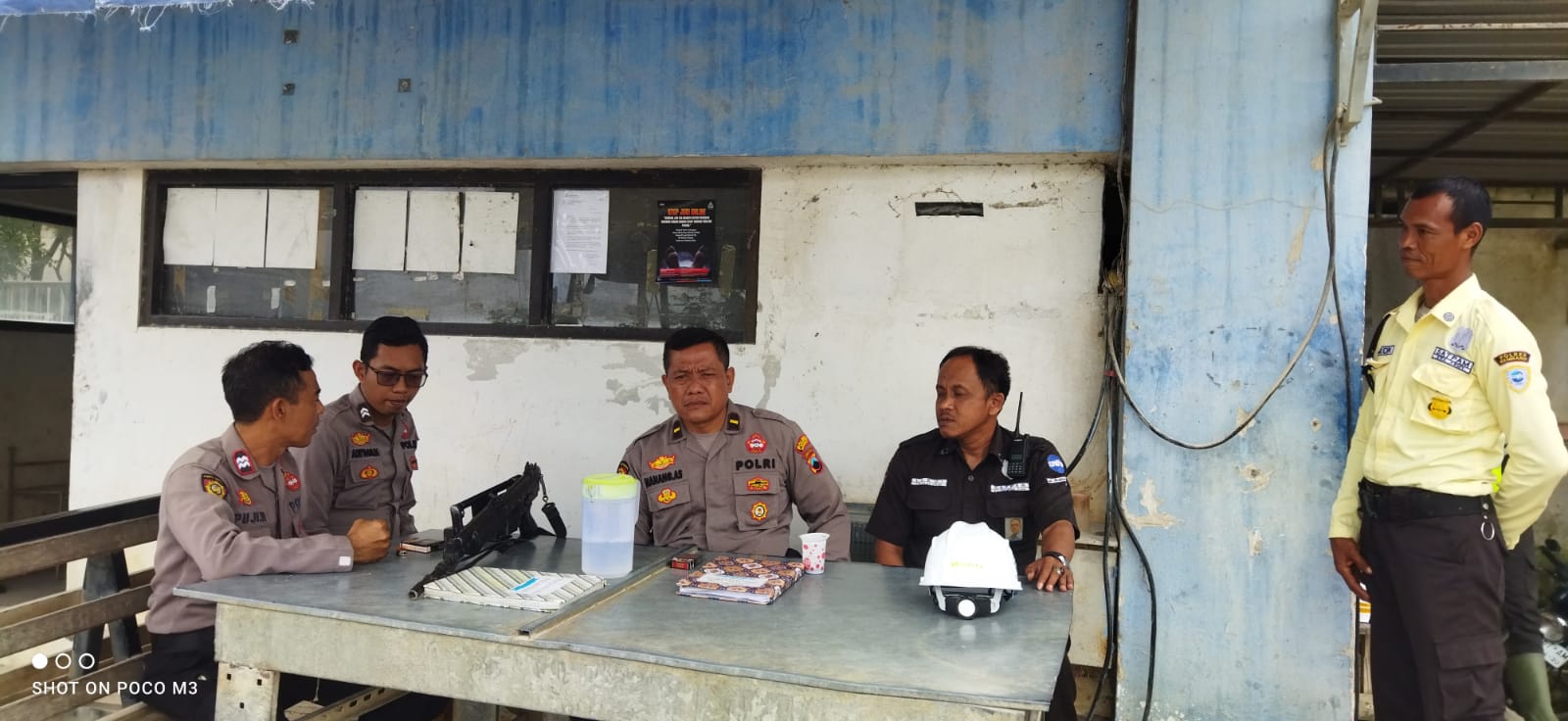 Cegah Premanisme Ganggu Bidang Investasi & Ekonomi, Satgas Samapta Lakukan Patroli Ke Kawasan Perusahaan PT. Semen Gresik Rembang