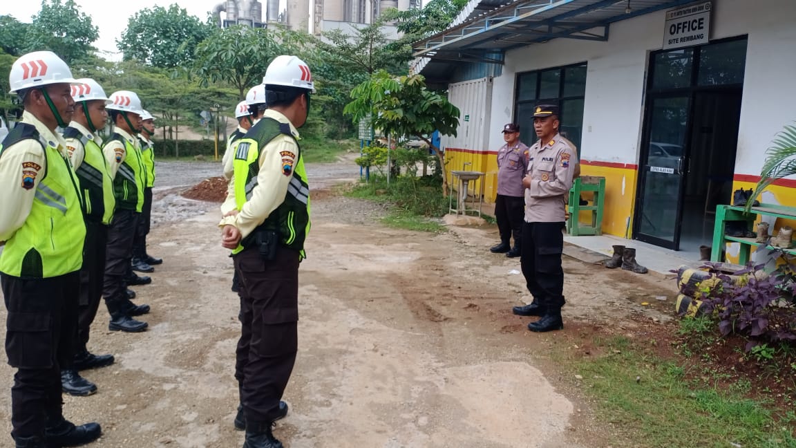 Satgas Binmas Lakukan Penyuluhan Satpam di PT. Semen Gresik Indonesia Tekan Aksi Premanisme & Pungli