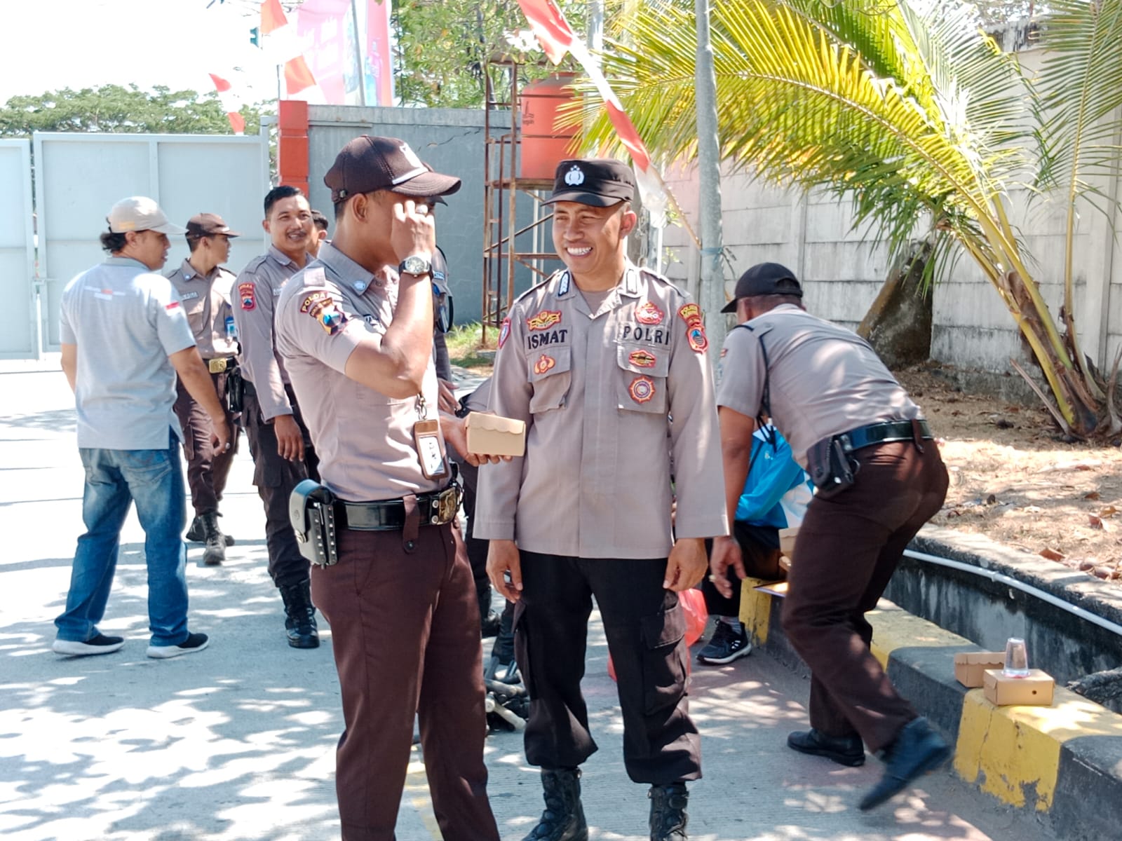 PT Holi Mina Jaya Sasaran Sambang Cegah Premanisme Satgas Binmas Polres Rembang