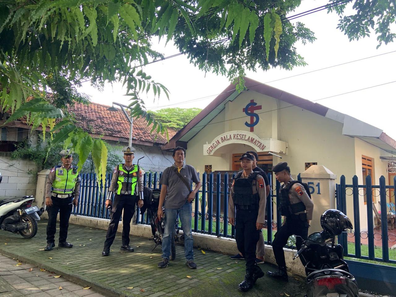 Perayaan Kenaikan Isa Almasih, Polres Rembang & Jajaran Laksanakan Pengamanan Ketat
