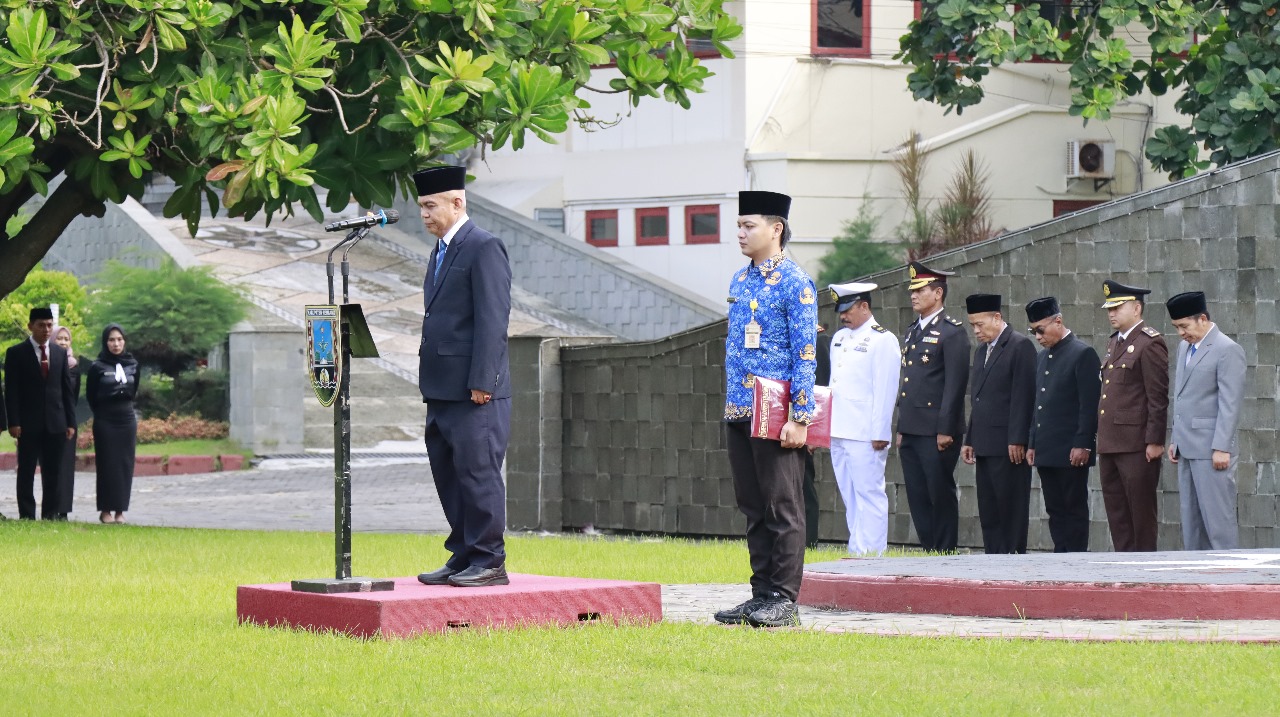 Wakili Kapolres Rembang, Kabag Ren Hadiri Upacara Peringatan Hari Lahir Pancasila 2025