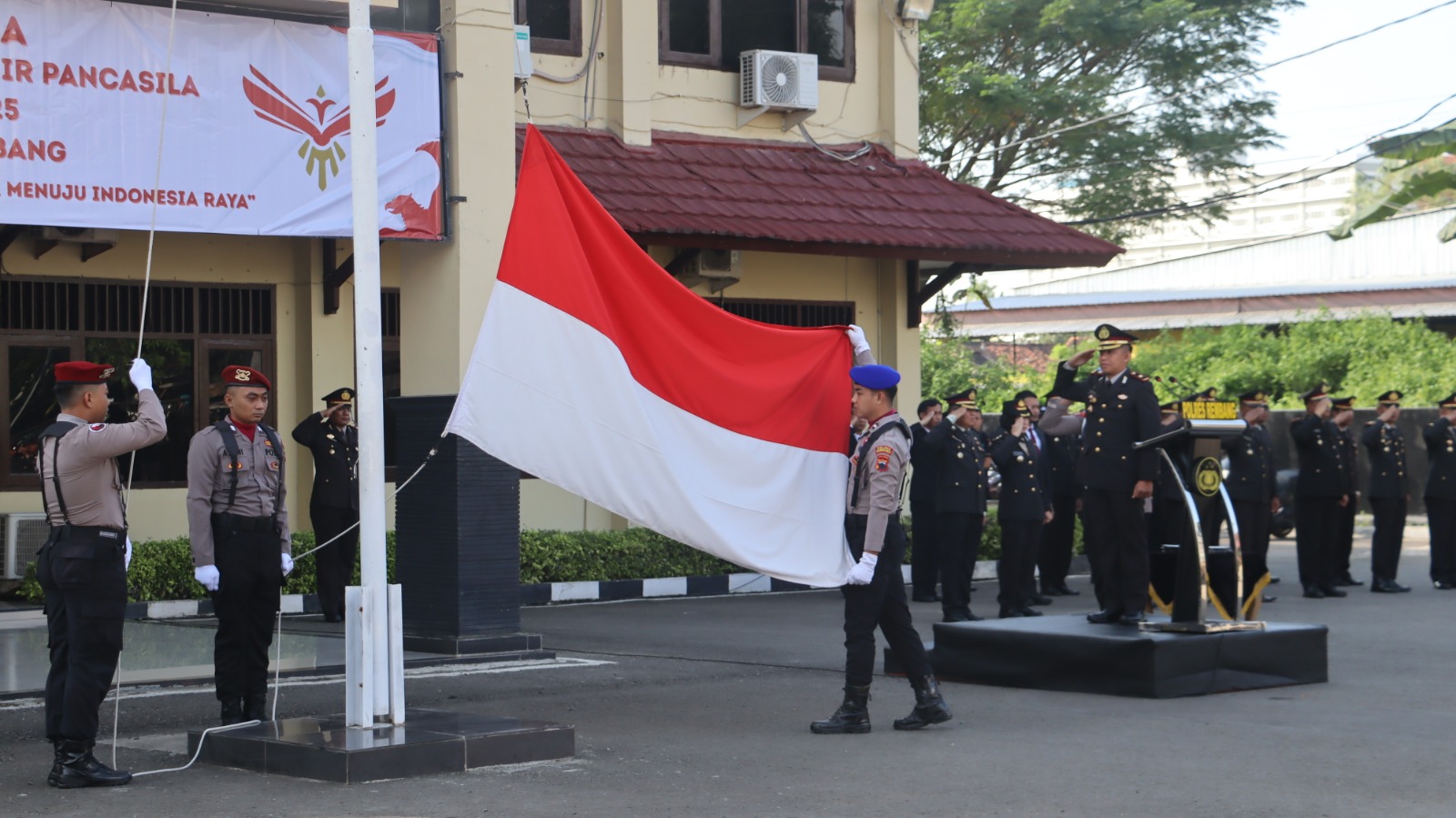 Kenang & Hayati Nilai Luhur Pancasila, Polres Rembang Gelar Upacara Peringatan Hari Lahir Pancasila 1 Juni 2025