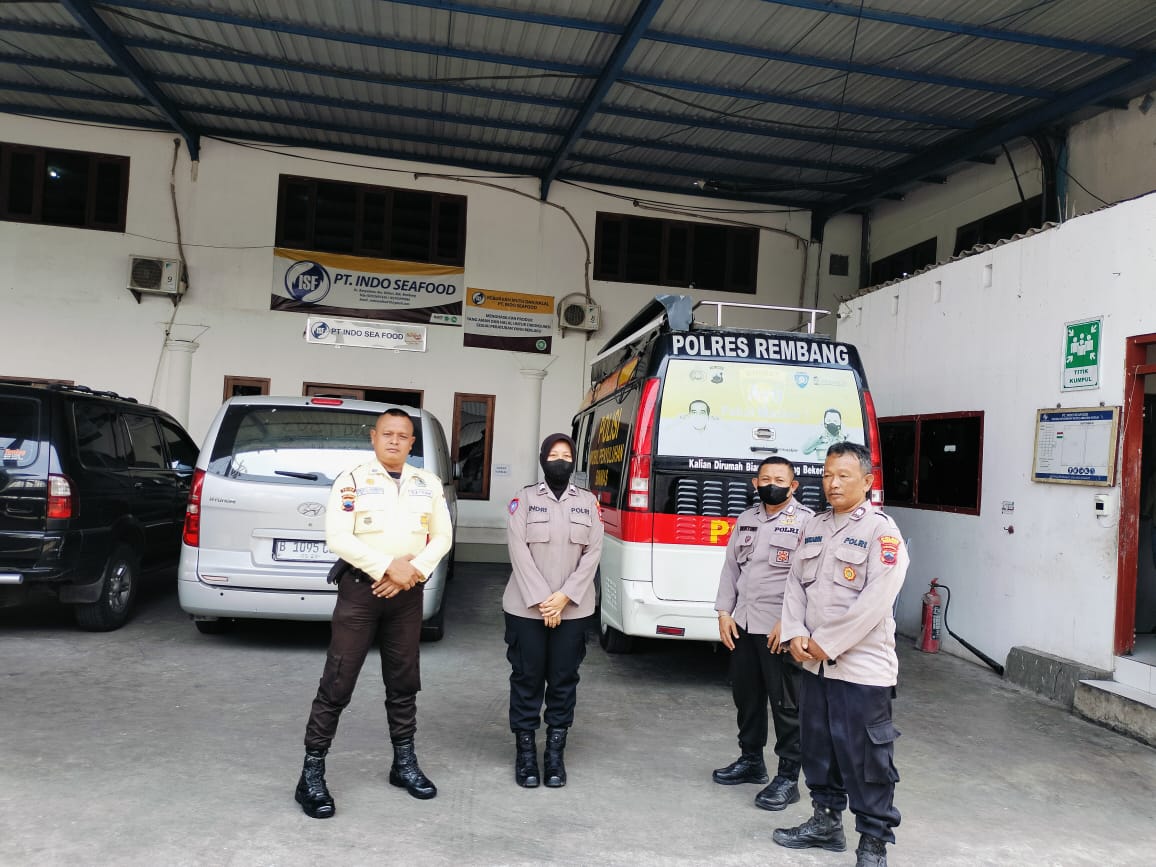 Sat Binmas Polres Rembang Sosialisasikan Bahaya Judi Online