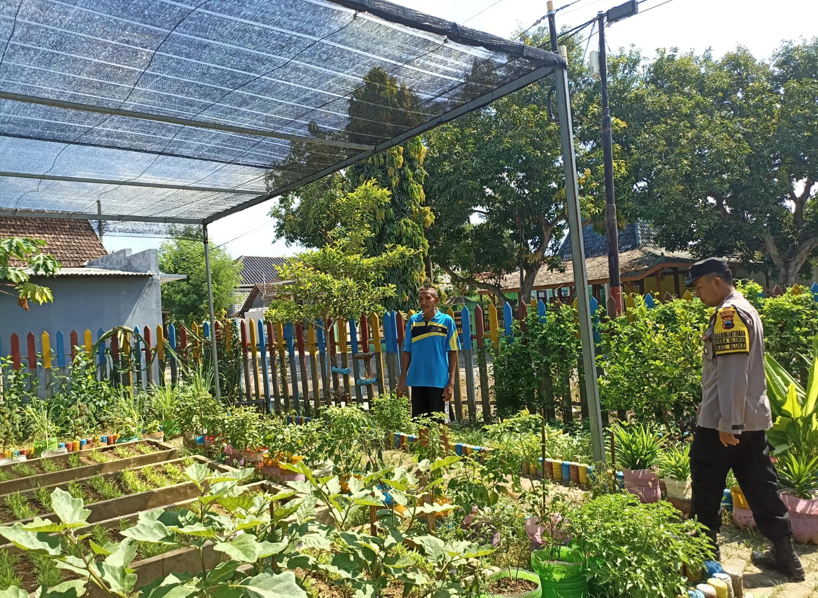Polsek Sluke Dukung Program Pemerintah Wujudkan Swasembada Ketahanan Pangan Nasional