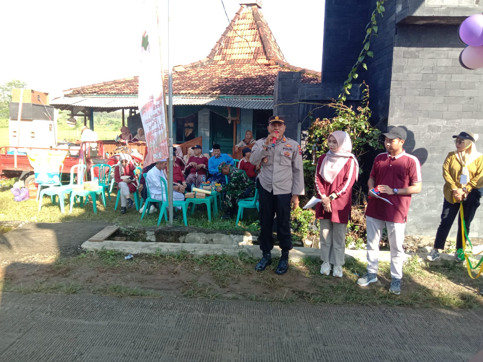 Kapolsek Bulu Pimpin Pengamanan Pawai Akbar dalam Rangka Muharram 1447 H dan Harlah YPI Arrohman ke-49
