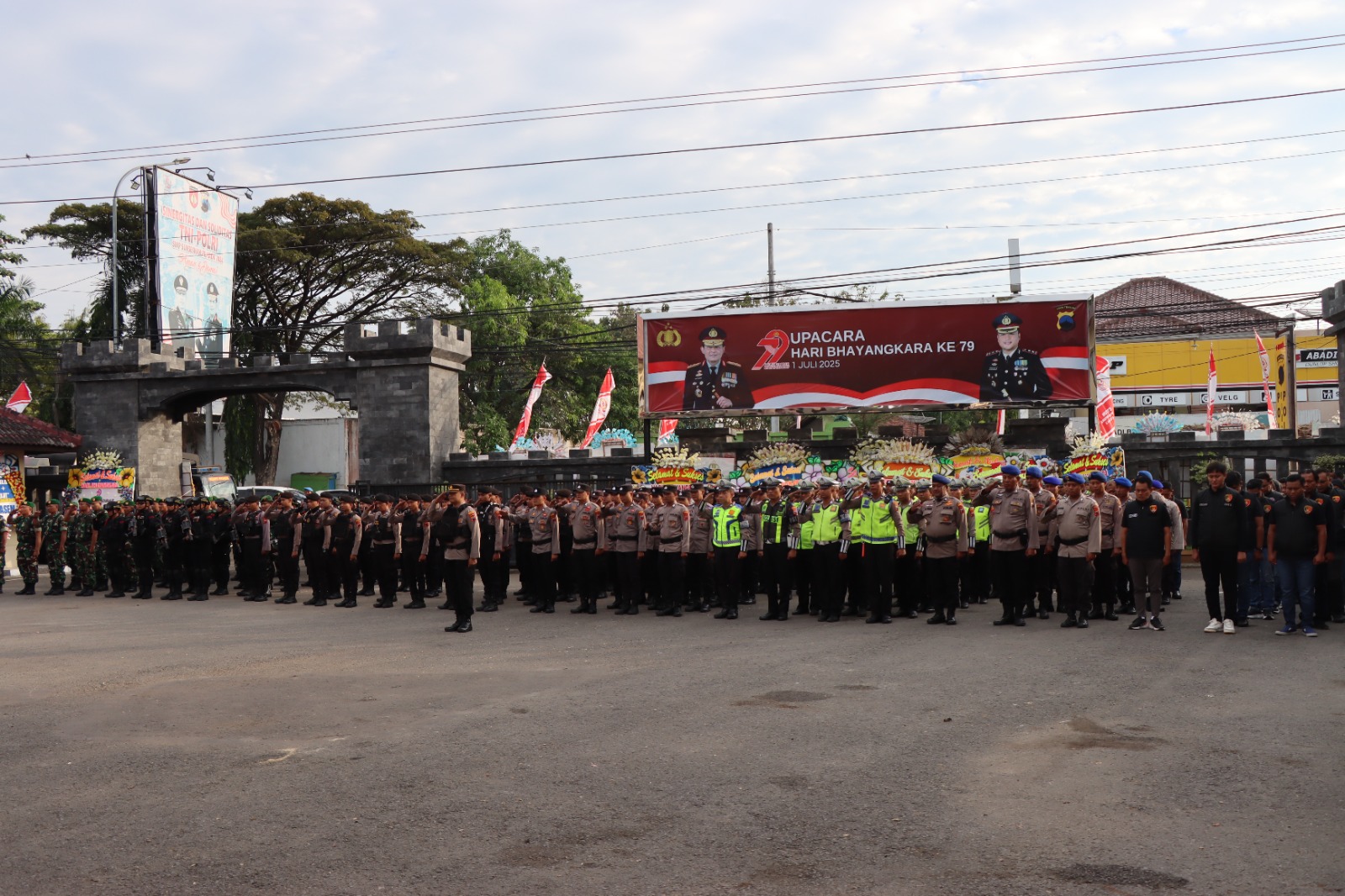 Polres Rembang Gelar Apel Siaga Pengamanan Pengesahan Warga PSHT