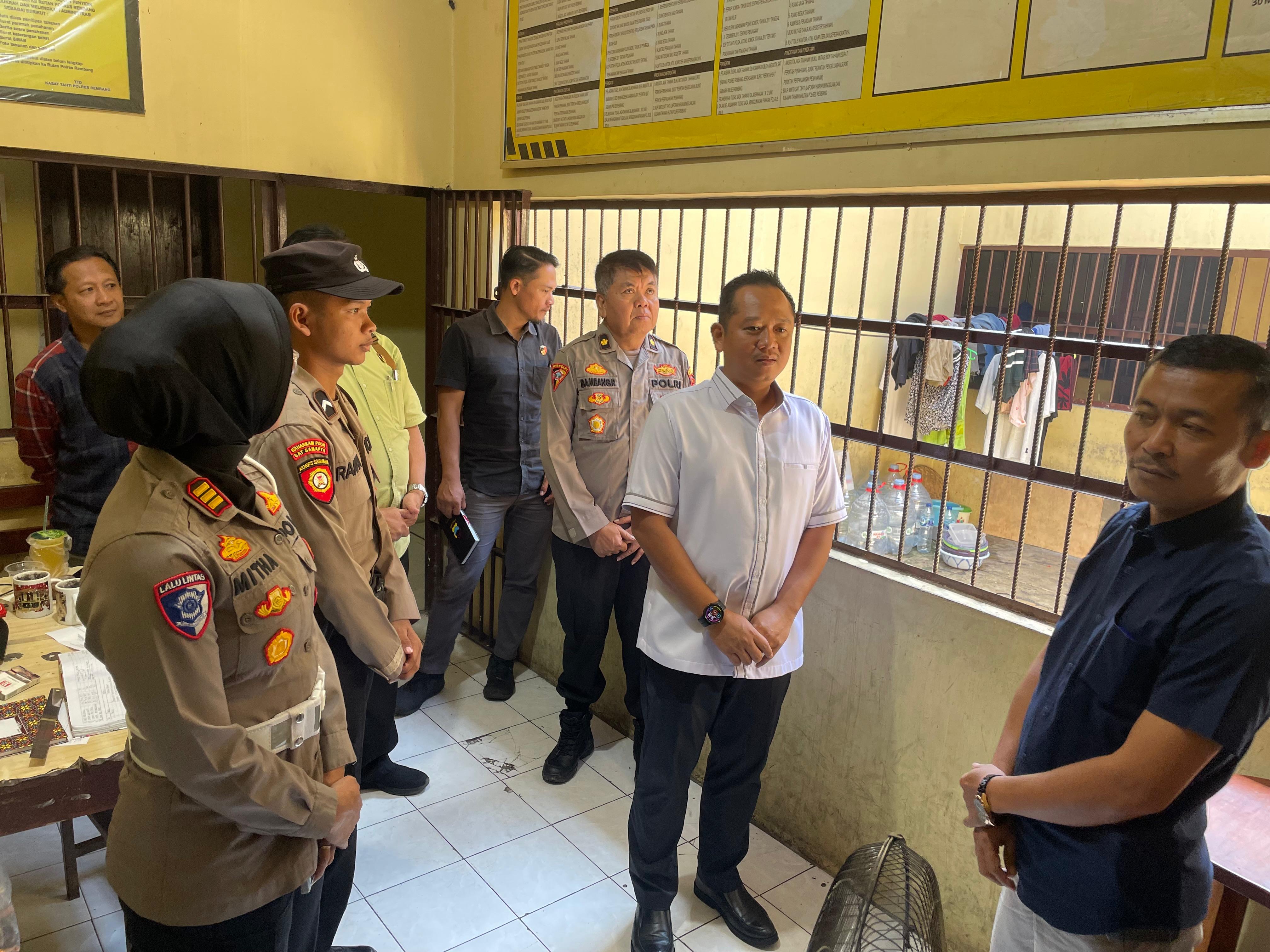 Polres Rembang Terima Kunjungan Tim Supervisi dari Dit Tahti Polda Jateng